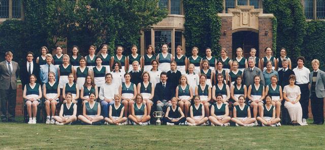 Girls Athletics Team, 1995 APS Premiers.
